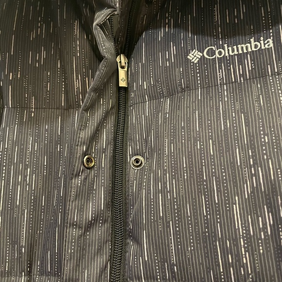 Columbia Long Down Puffer Coat Omni-Shield Water Resistant Women’s Small - Picture 4 of 6
